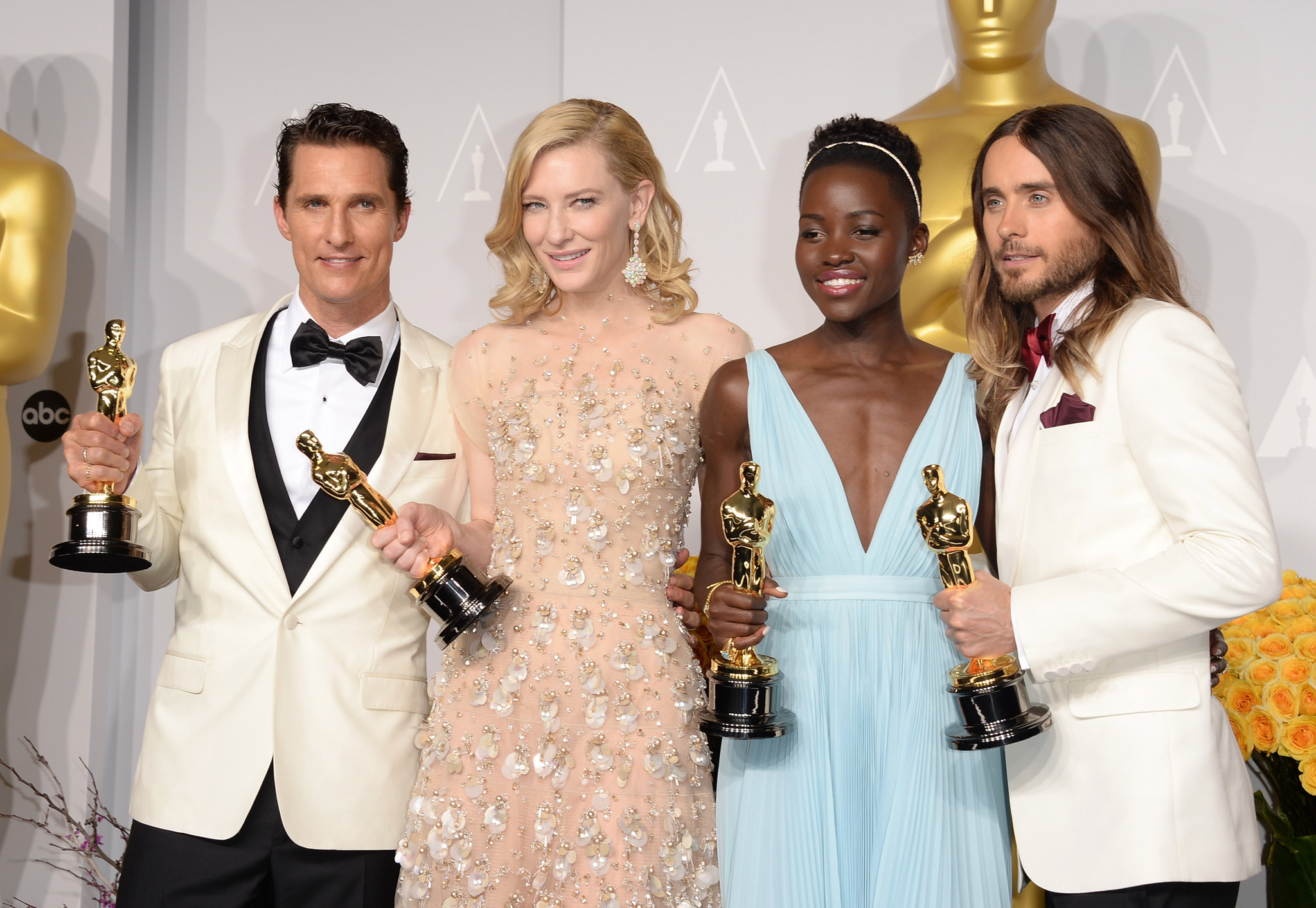 Matthew McConaughey, Cate Blanchett, Jared Leto and Lupita Nyong'o