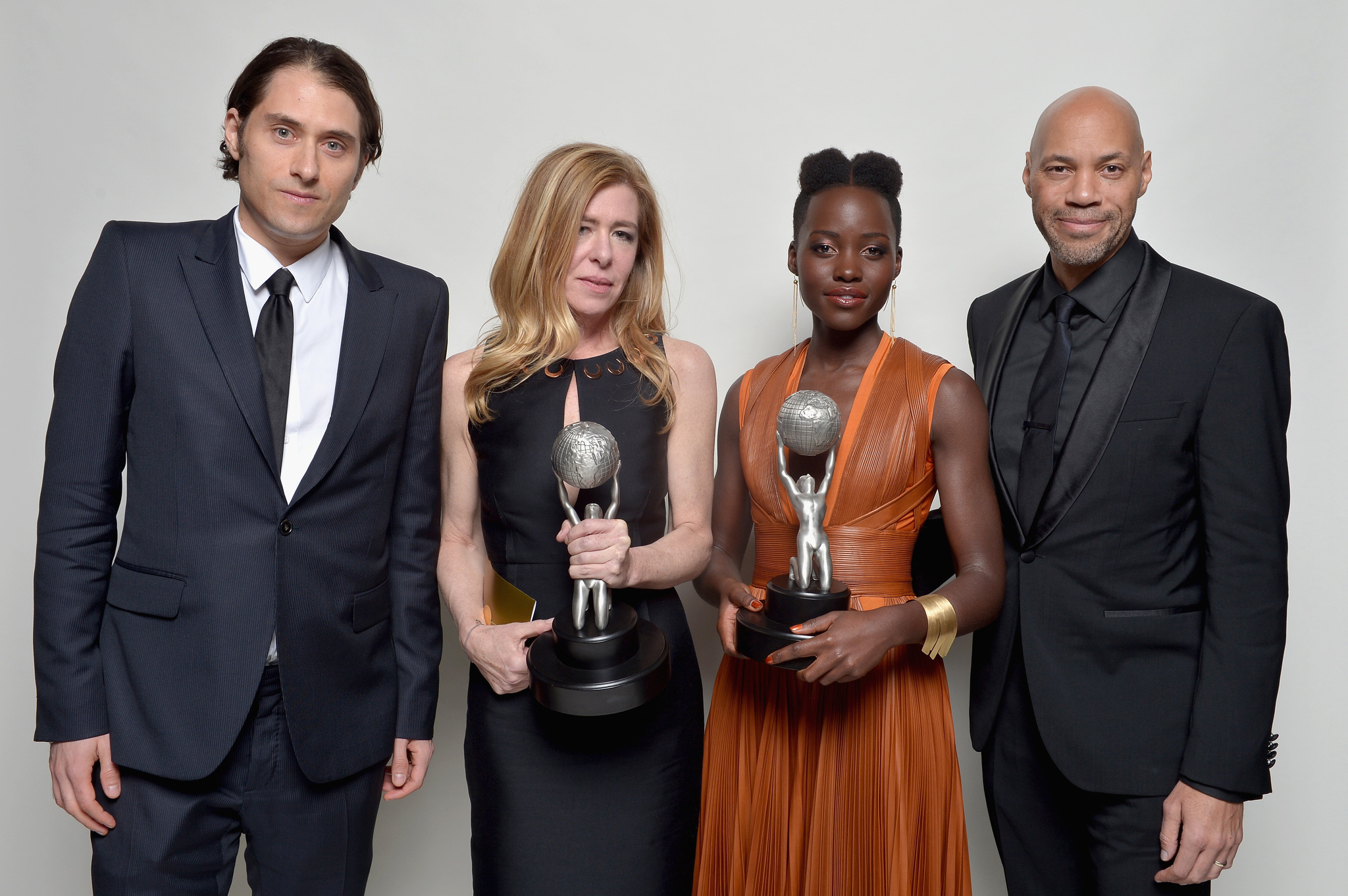 Dede Gardner, John Ridley, Jeremy Kleiner and Lupita Nyong'o