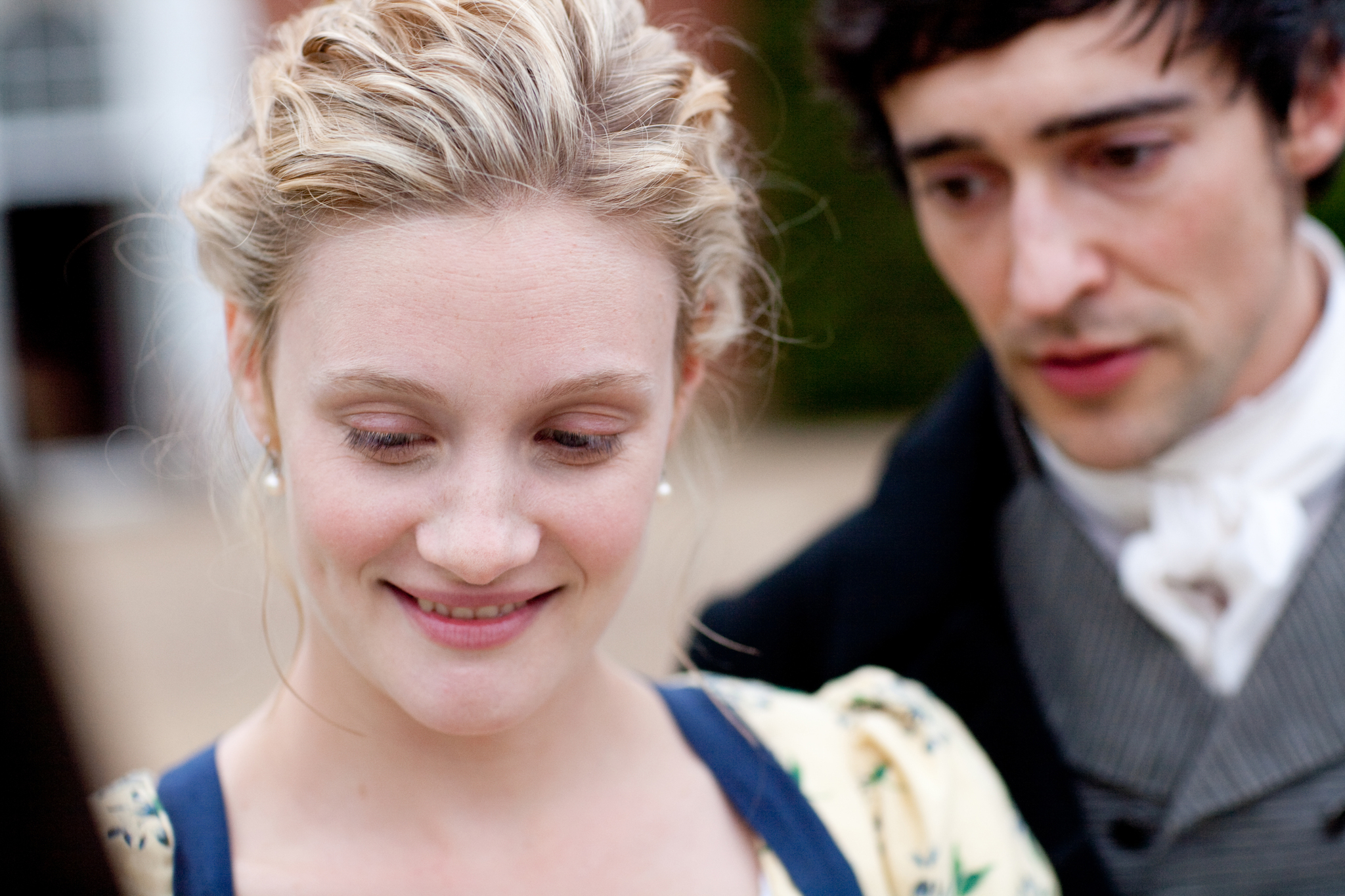 Still of Romola Garai and Blake Ritson in Emma (2009)