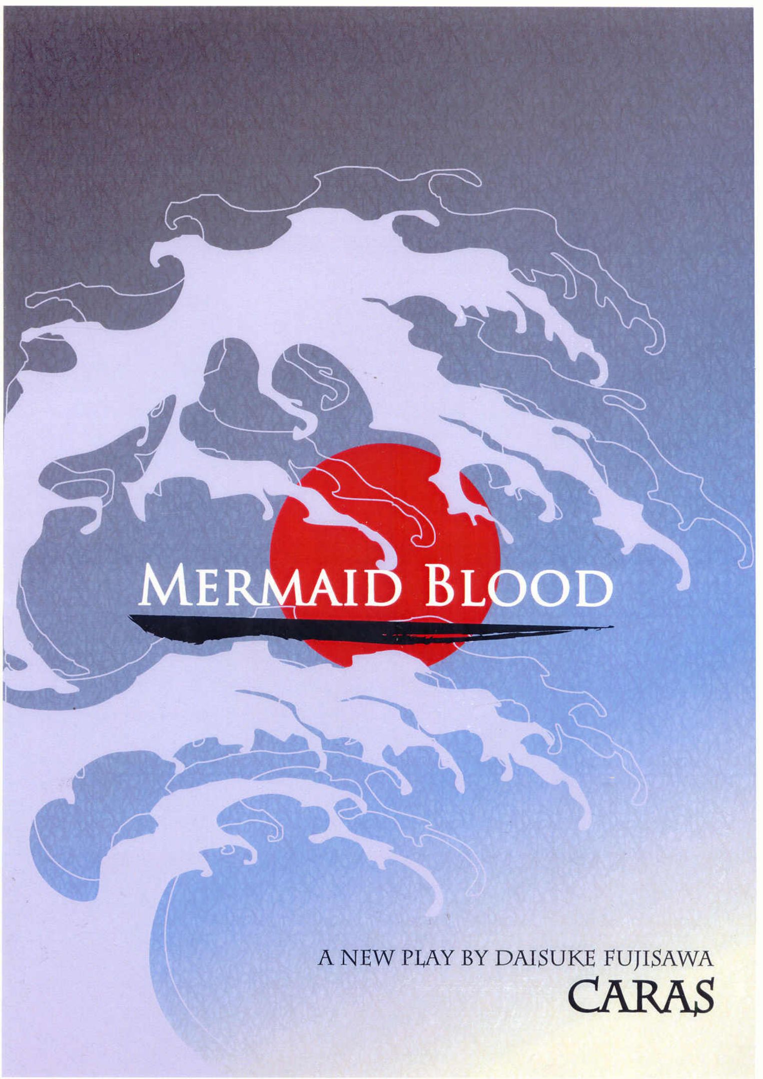 Mermaid Blood. Japanese play, European premier in the West End, London 2005. Stephen Michael Armourae playing General Hugya