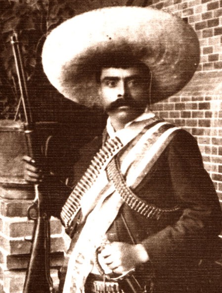 Zapata peasant revolutionary revolutionary force against the ferocious oppression of president Huerta and american allies (armourae)