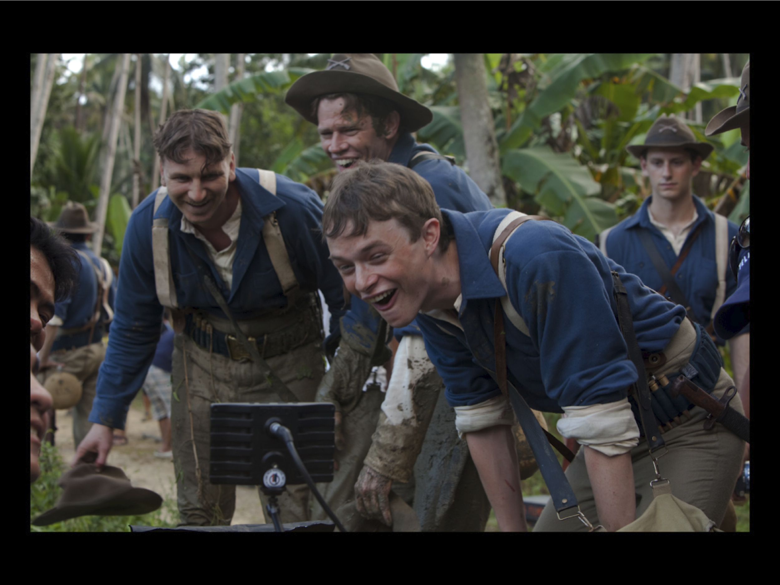 Bill Tangradi, Brian Lee Franklin, and Dane DeHaan in John Sayles' AMIGO (2010)