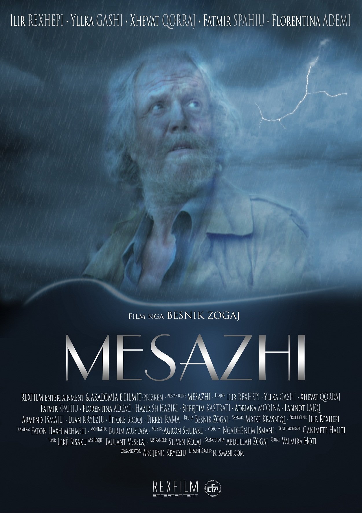 Xhevat Qorraj, Yllka Gashi and Ilir Rexhepi in Mesazhi (2009)