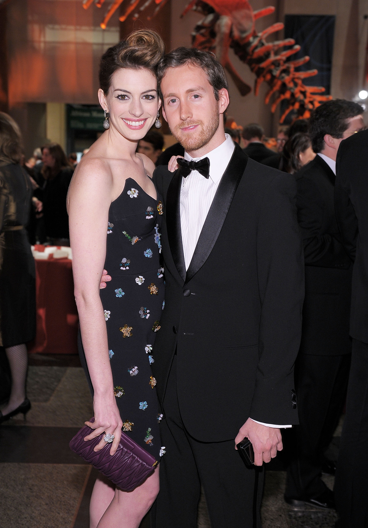 Anne Hathaway and Adam Shulman