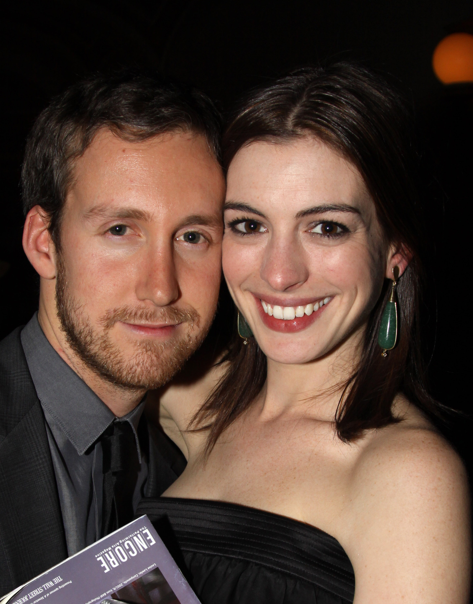 Anne Hathaway and Adam Shulman