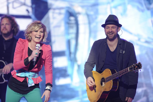 Still of Sugarland, Jennifer Nettles and Kristian Bush in American Idol: The Search for a Superstar (2002)