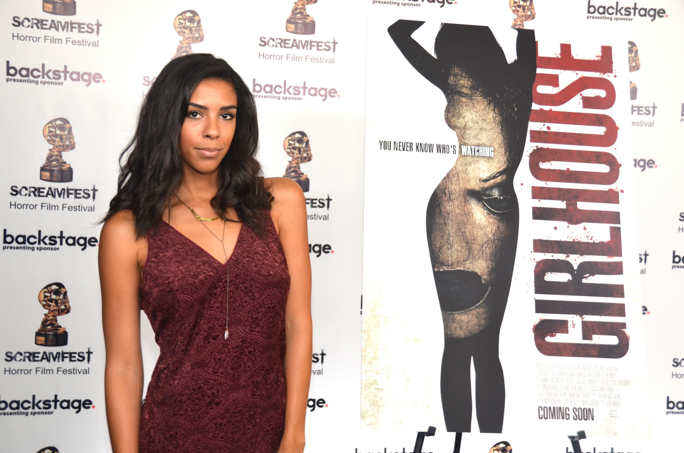 Attending Premiere of Girlhouse at Screamfest, Los Angeles