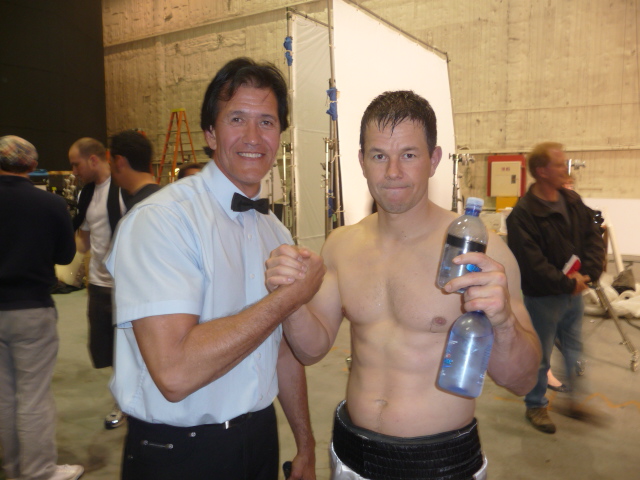 Kimko and Mark Wahlberg (The Fighter 2010)