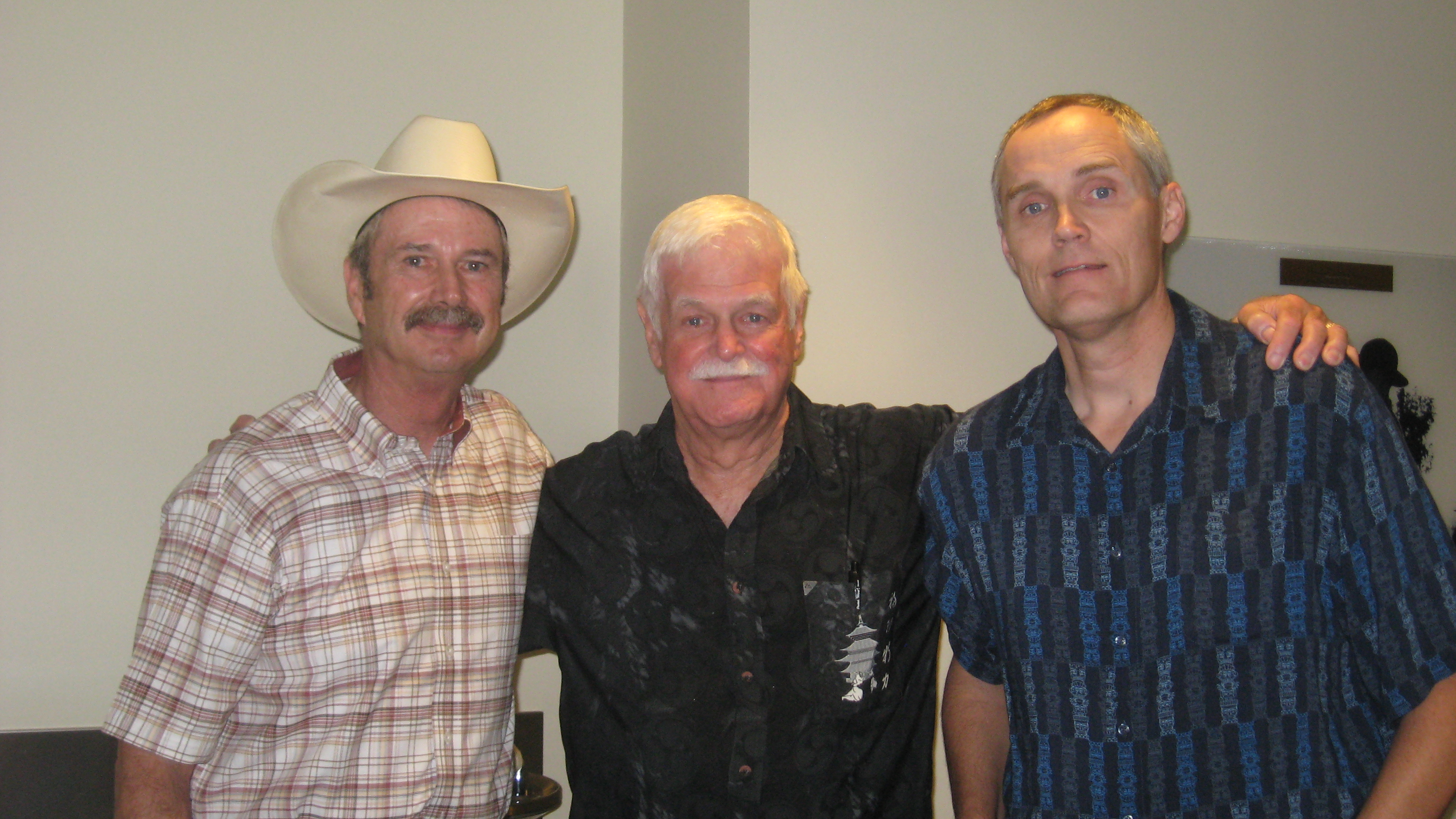 With Gary Warner Kent and Bob Ivy at the 