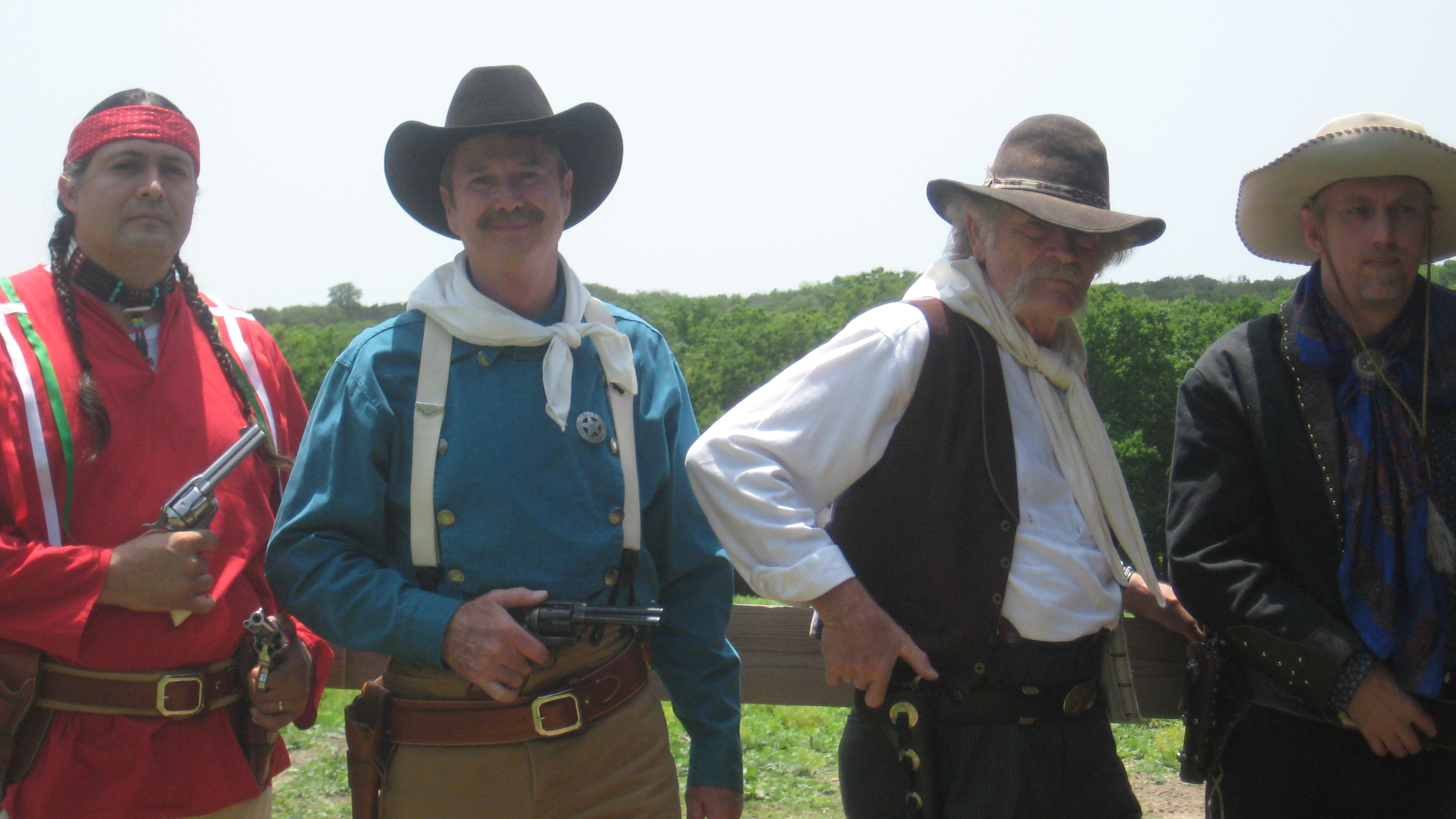 Austin Pioneer Farm -2010, Juan Perez, Dean Reading, Gene Smith, Leonard Lay