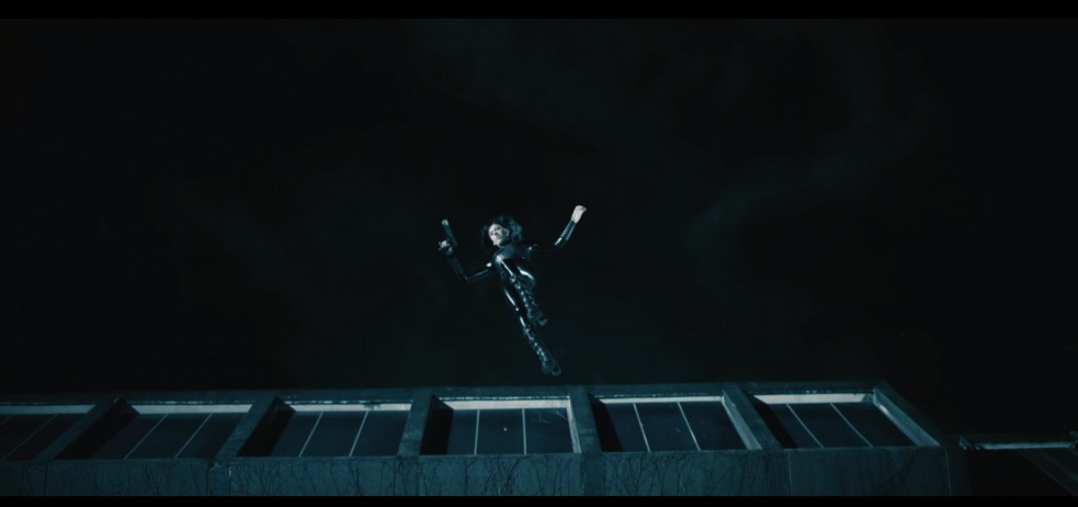 Stunt doubling Kate Beckinsale on Underworld Awakening