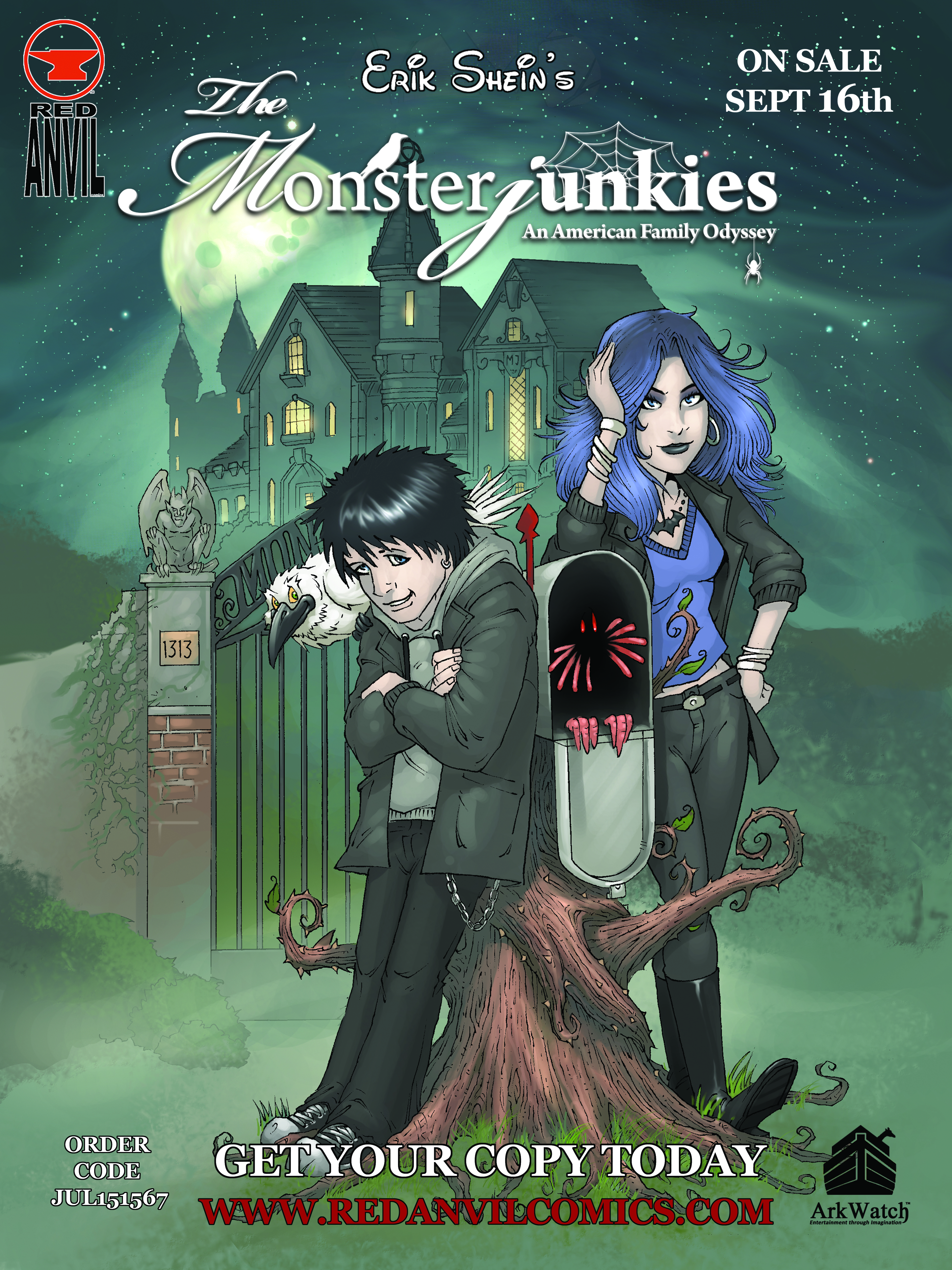 The Monsterjunkies store poster