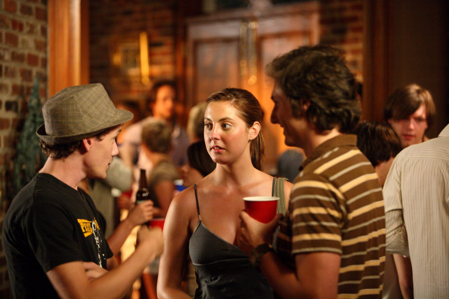 Still from Middle of Nowhere with Anton Yelchin, Eva Amurri, and Keith Pratt