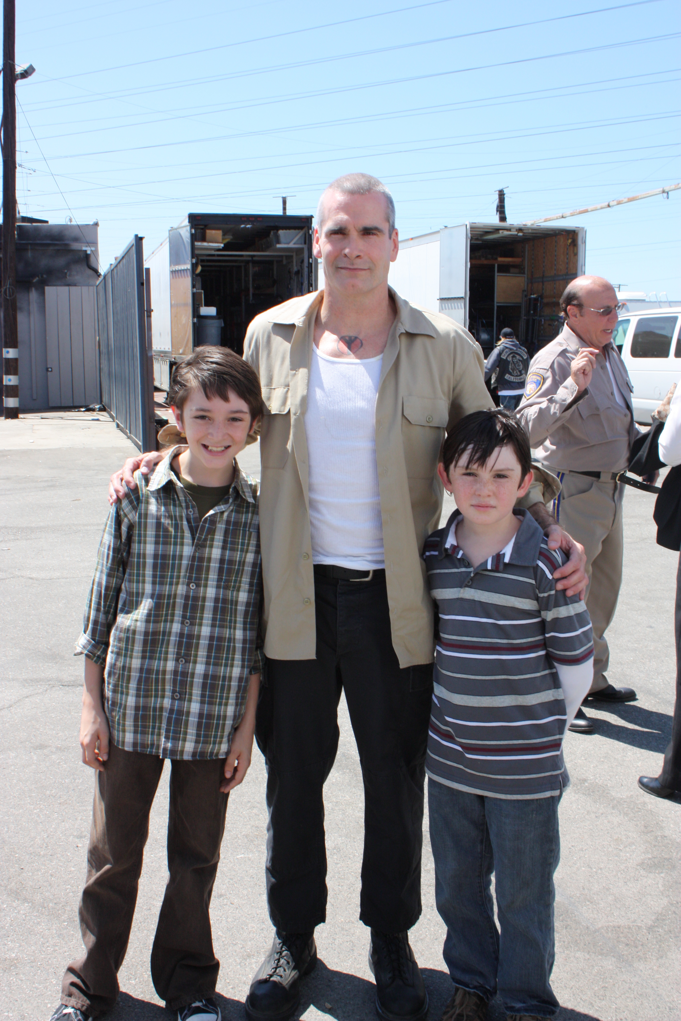 Trenton and Henry Rollins