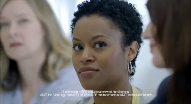 Lony'e Perrine in the AT&T Digital National Commercial.