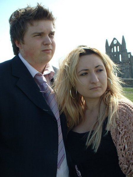 Richard Jobling as Vic Tanner and Solitaire Mouneimne as Lauren Bradley in 'Tanner'