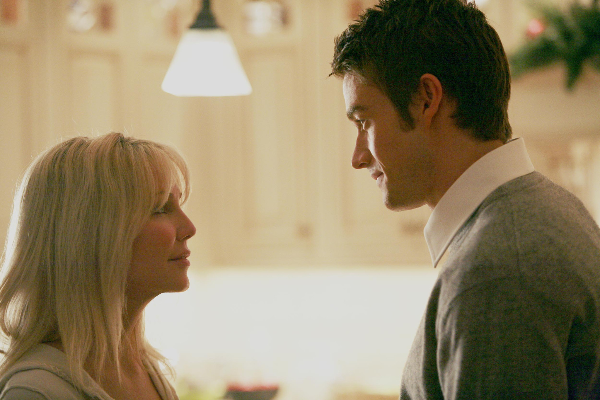 Still of Heather Locklear and Robert Buckley in Flirting with Forty (2008)