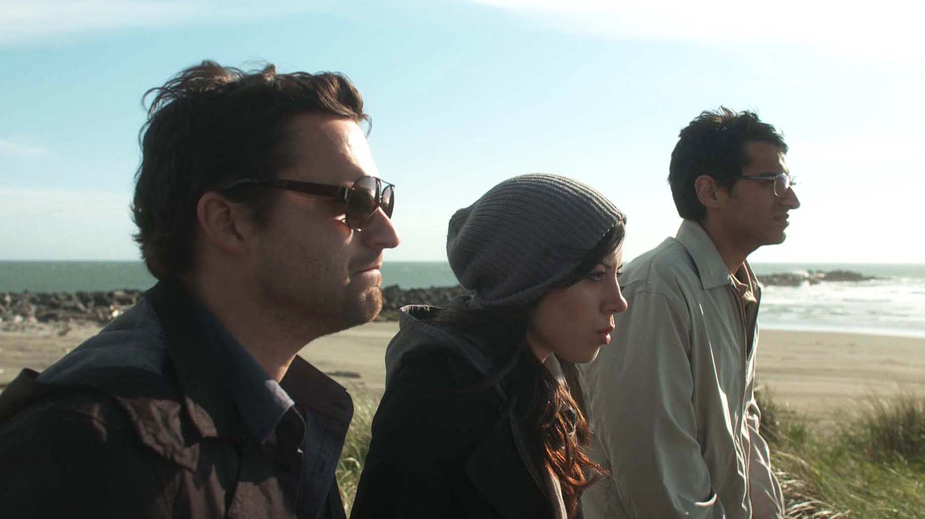 Still of Jake Johnson, Aubrey Plaza and Karan Soni in Safety Not Guaranteed (2012)