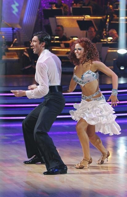 Still of Evan Lysacek and Anna Trebunskaya in Dancing with the Stars (2005)