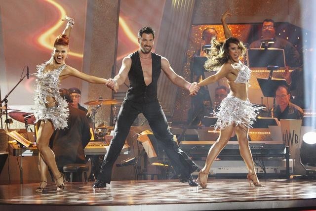 Still of Anna Trebunskaya and Maksim Chmerkovskiy in Dancing with the Stars (2005)