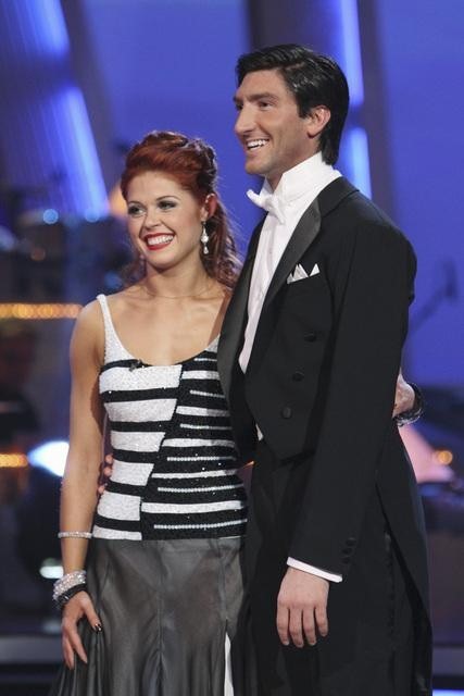 Still of Evan Lysacek and Anna Trebunskaya in Dancing with the Stars (2005)