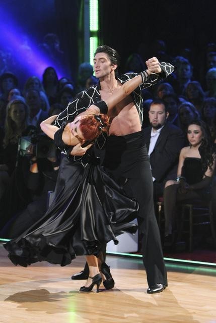 Still of Evan Lysacek and Anna Trebunskaya in Dancing with the Stars (2005)