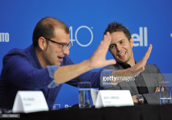 With Sam Rockwell in TIFF