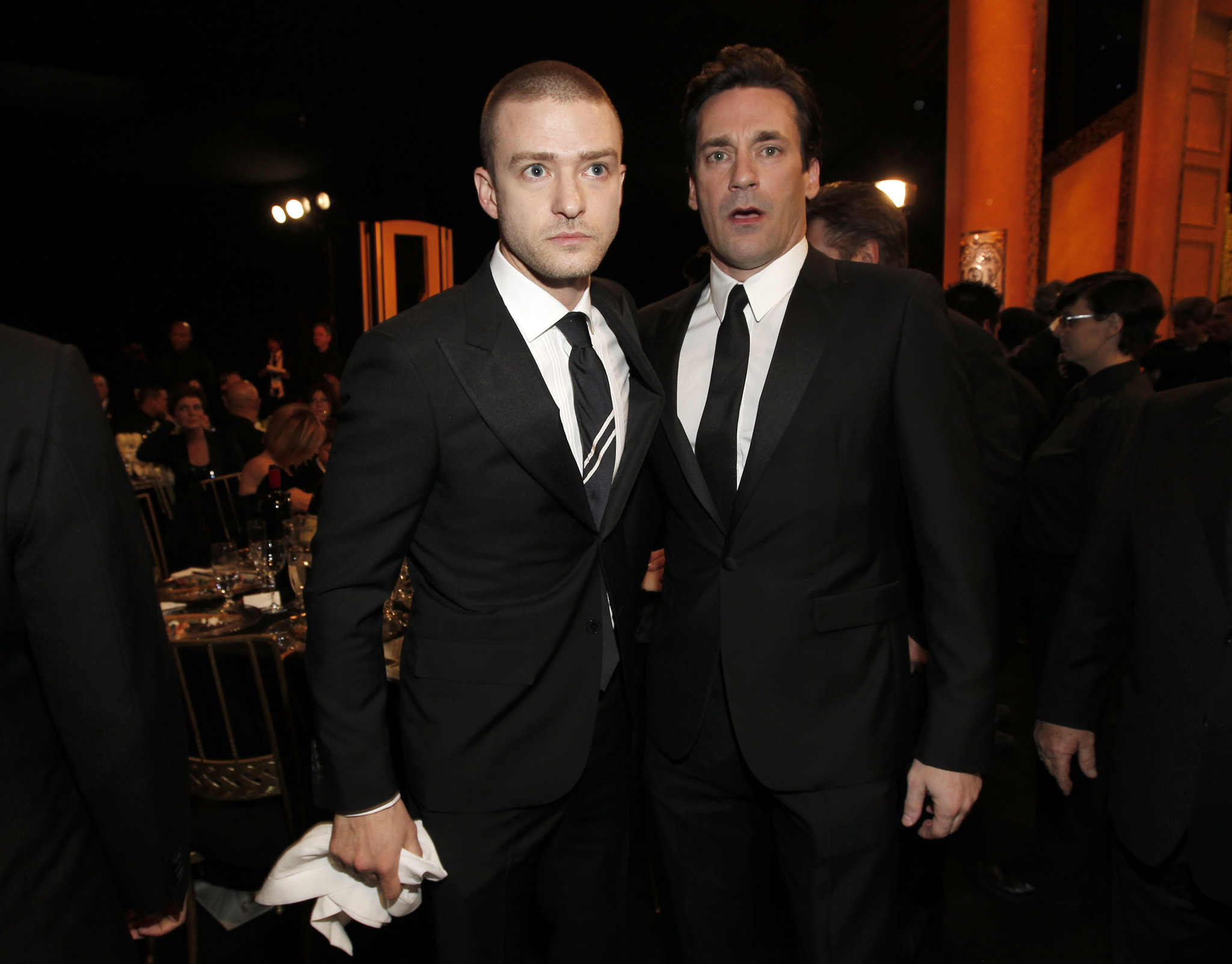 Justin Timberlake and Jon Hamm