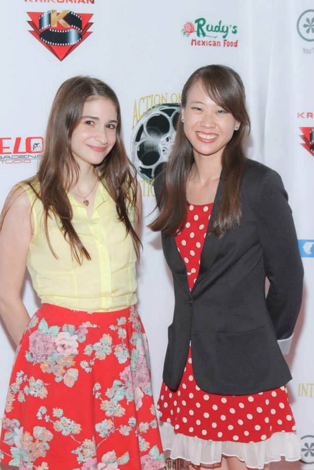 With Julia Morizawa at Action on Film Festival