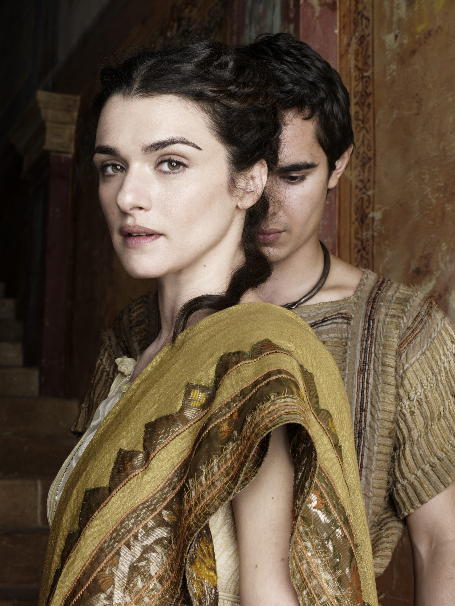 Still of Rachel Weisz and Max Minghella in Agora (2009)