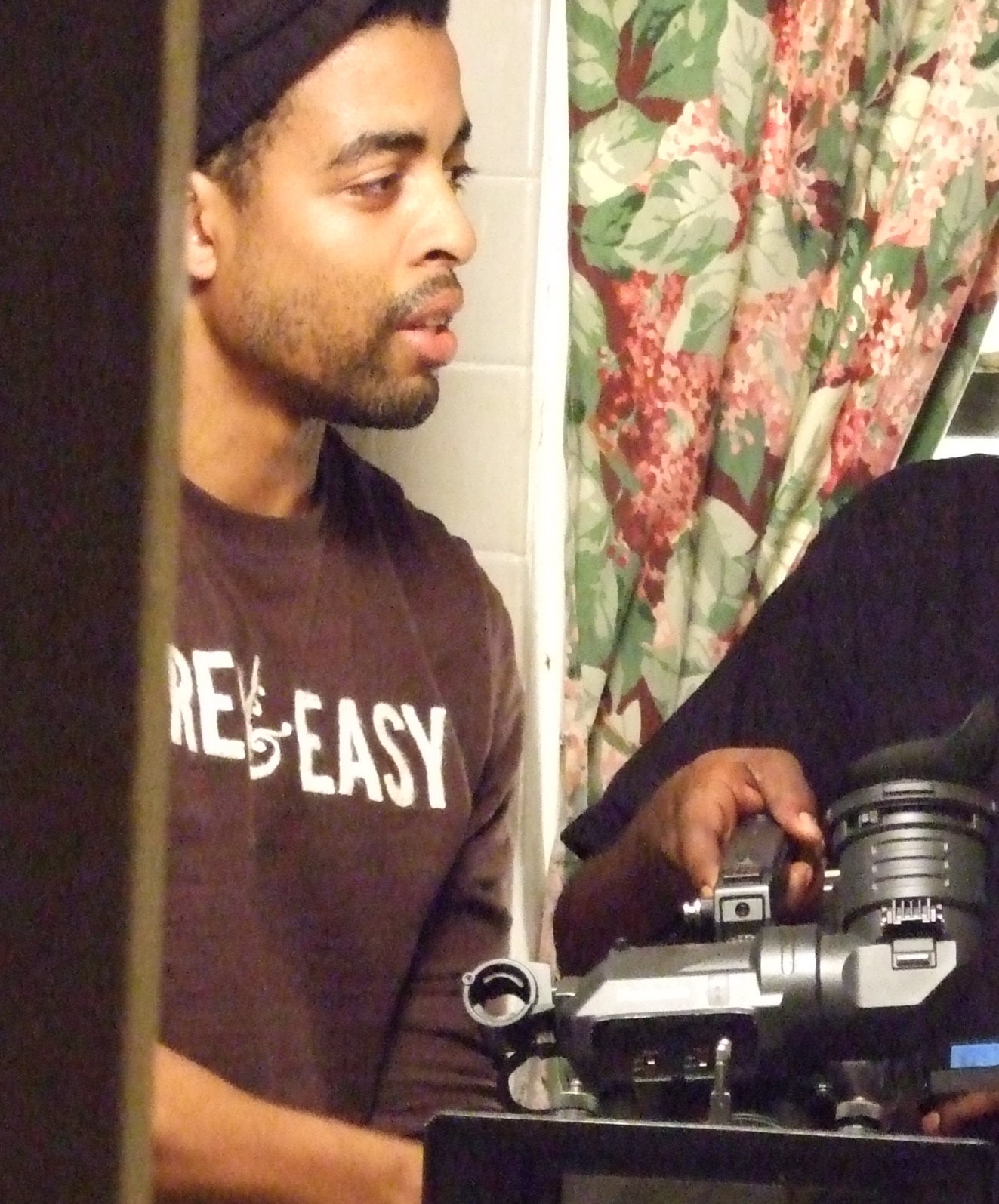 On set of PREMATURE.