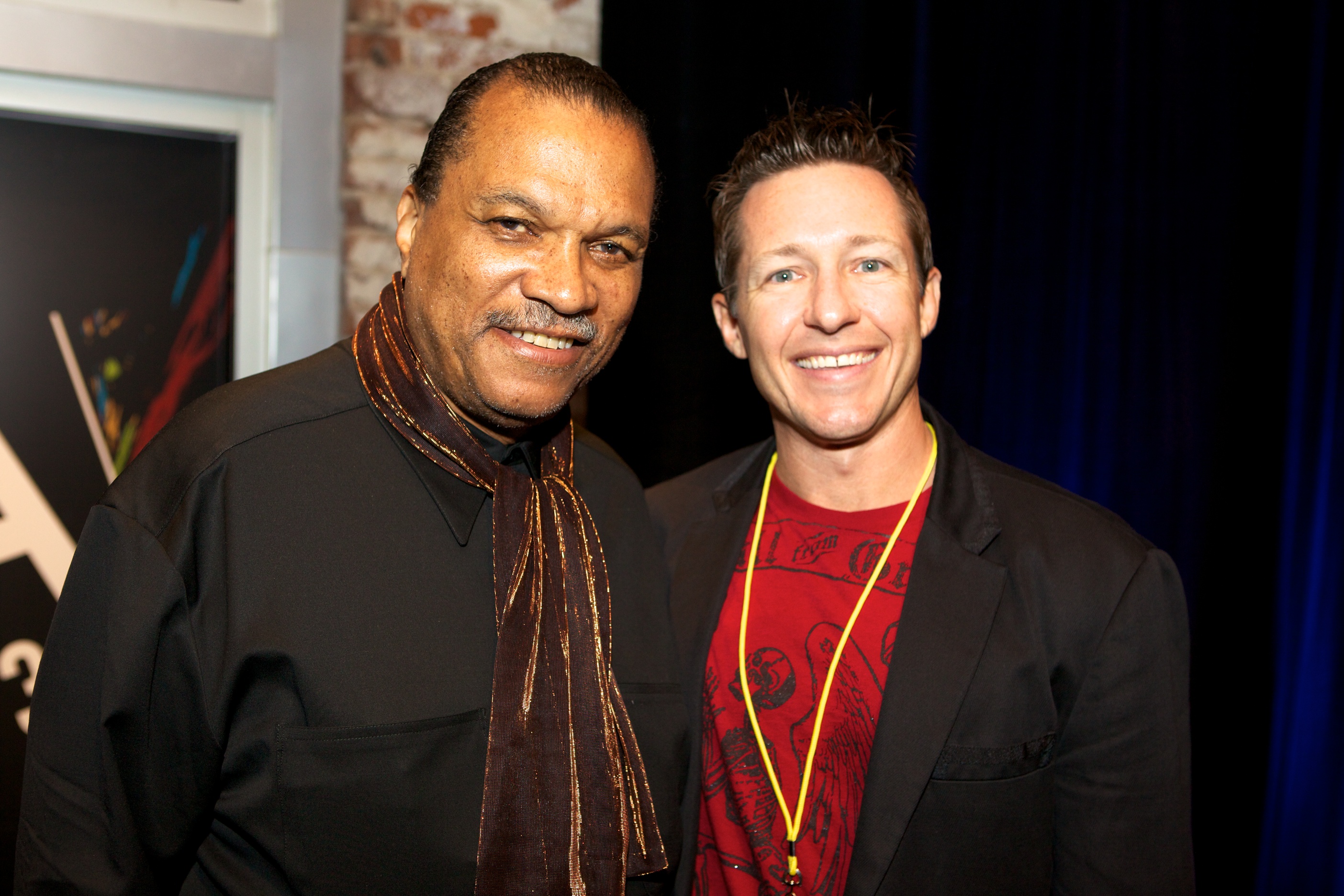 Billy Dee Williams and Tony Armer at Sunscreen Film Festival