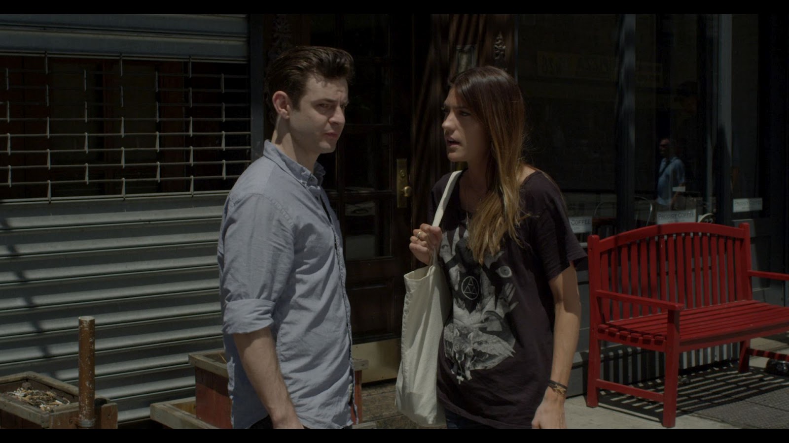 Still from The Break-Up Tour, with Jennifer Carpenter