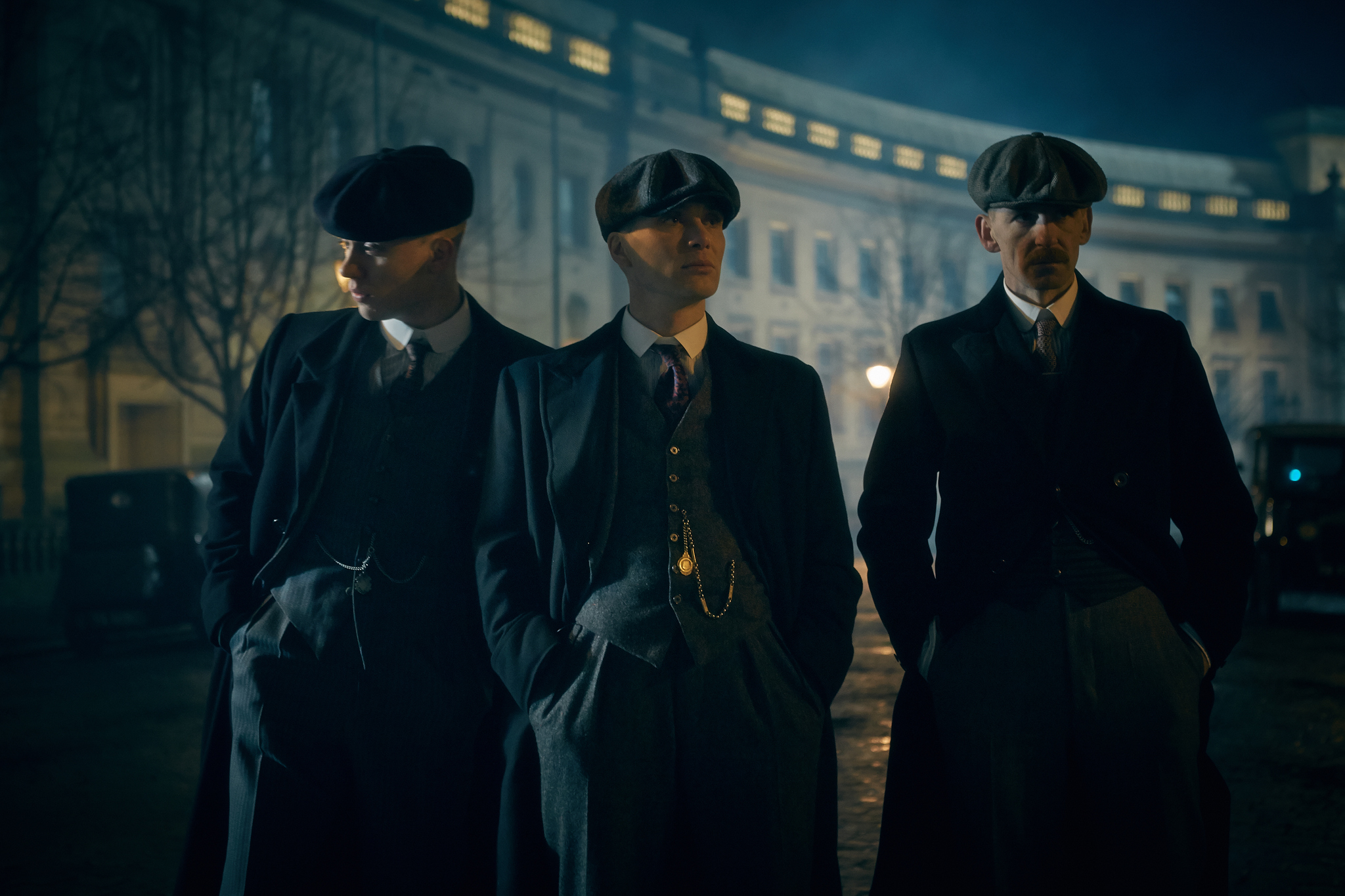 Still of Cillian Murphy, Paul Anderson and Joe Cole in Peaky Blinders (2013)