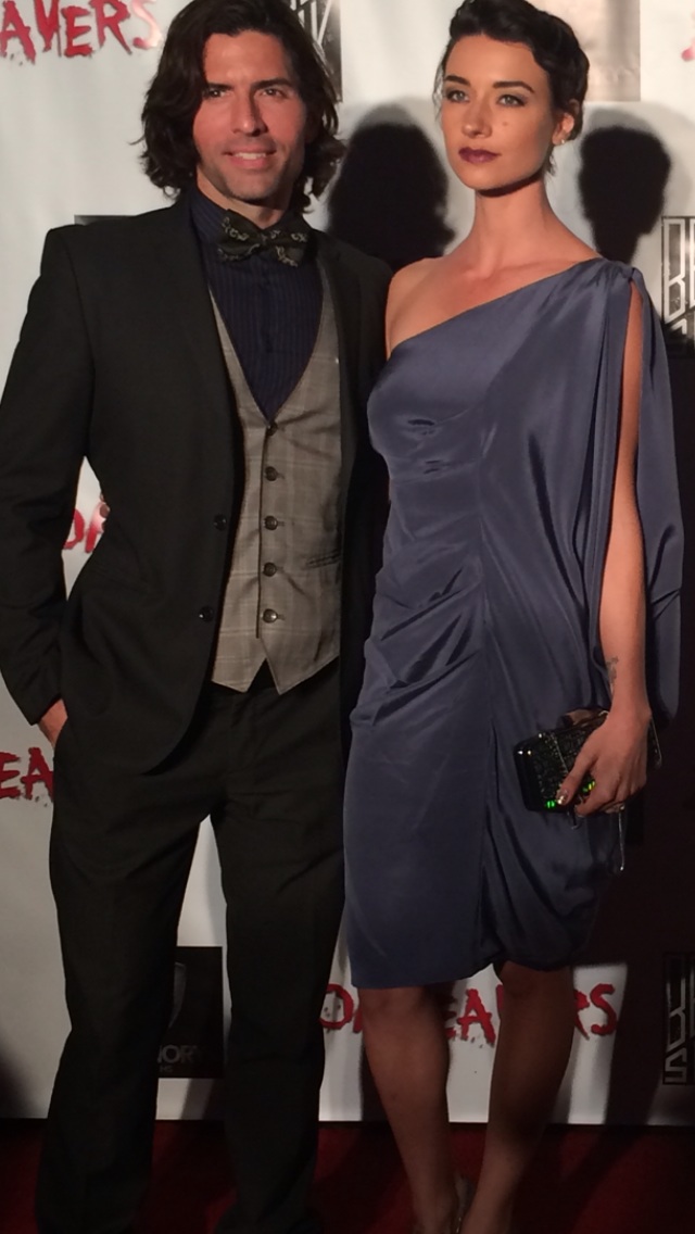 Scott Burn, Cortney Palm premiere of Zombeavers