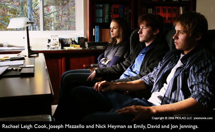 Still of Rachael Leigh Cook, Joseph Mazzello and Nick Heyman in Matters Of Life And Death