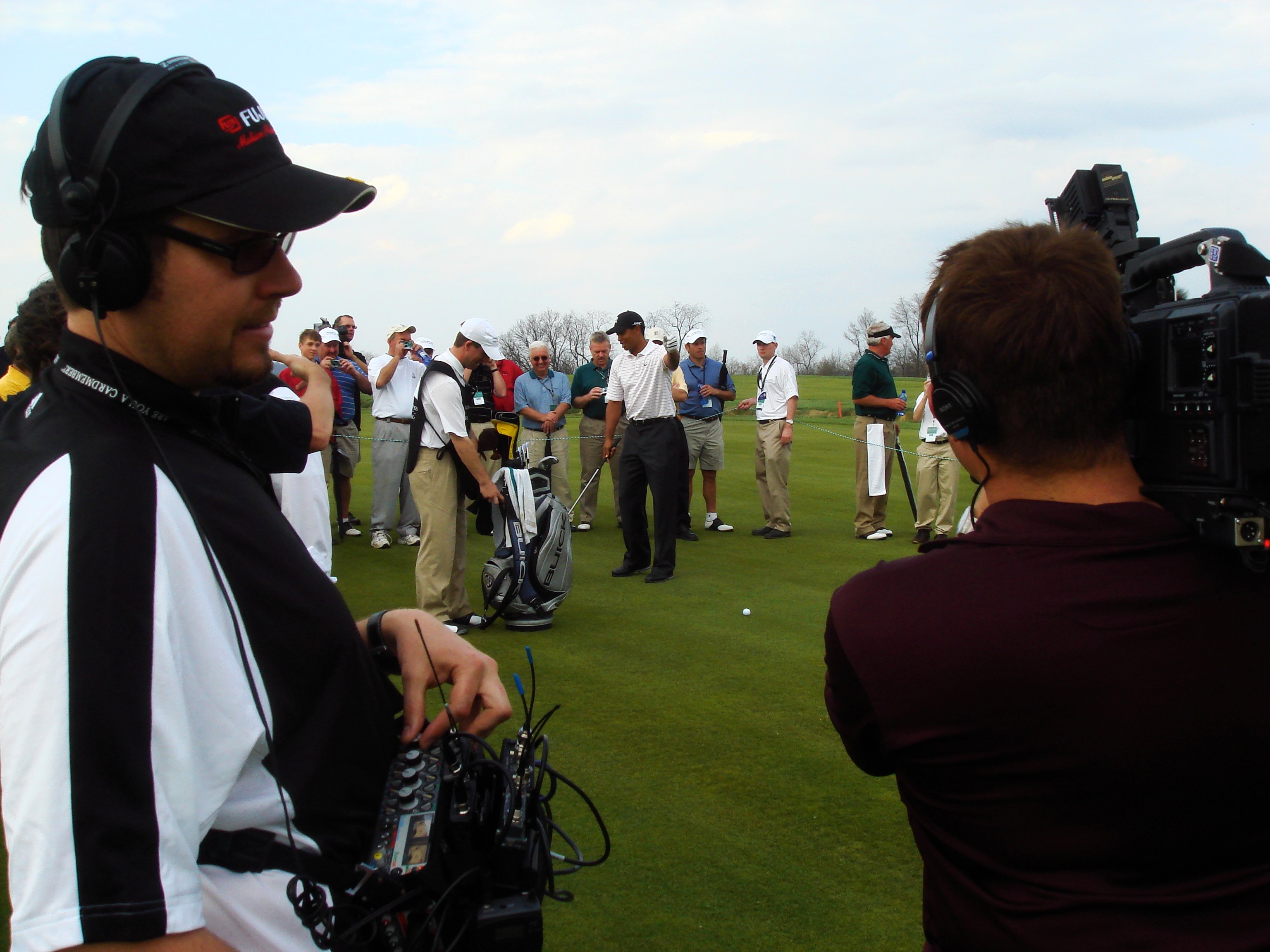 Mixing Tiger Woods 2007 Oakmount US OPEN.