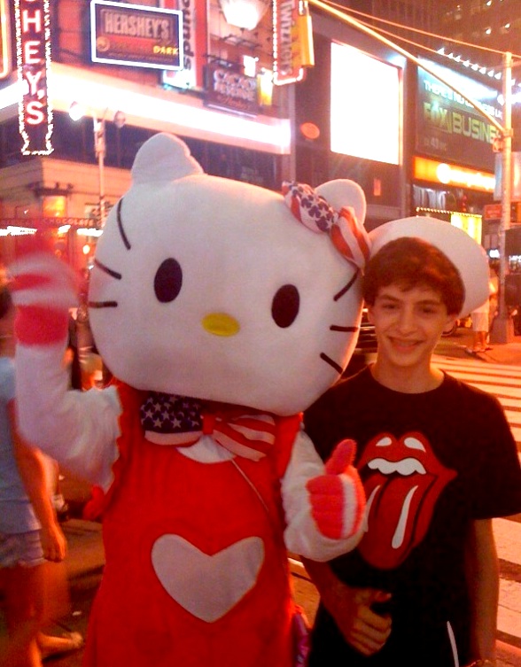 John, Hello Kitty, New York