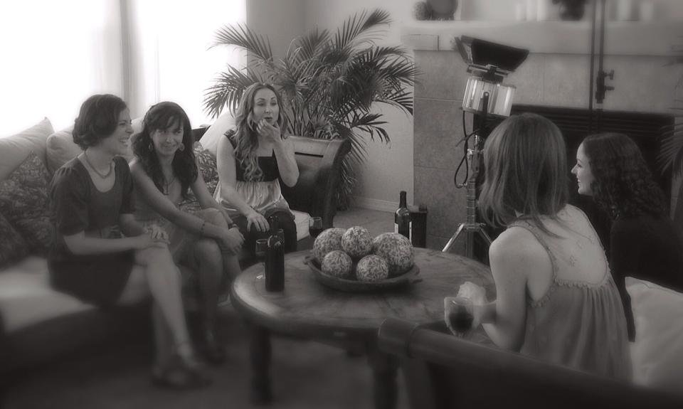 Still of Lauren Myers, Kristen Rakes, Rebekah Wiggins, Catharine Pilafas and Jodi Lynn Thomas in The Garden (2016)