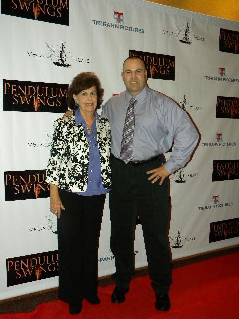 Darren W. Conrad and Mother, Sarah Phillips Conrad, at the Premier of 