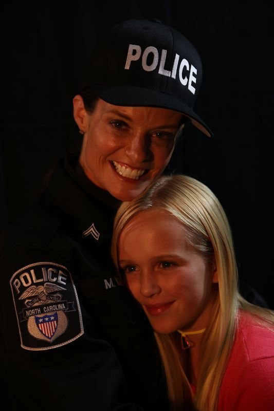 Candace Blanchard (Officer Mandy Kain) and Maggie Batson (Julie Kain) - 