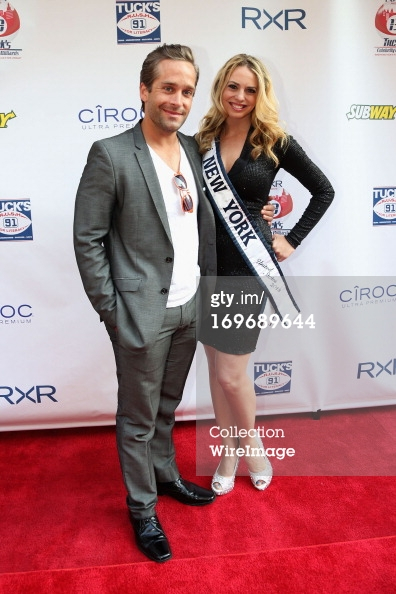 Tyler Hollinger and Miss New York 2013 Stephanie Chernick