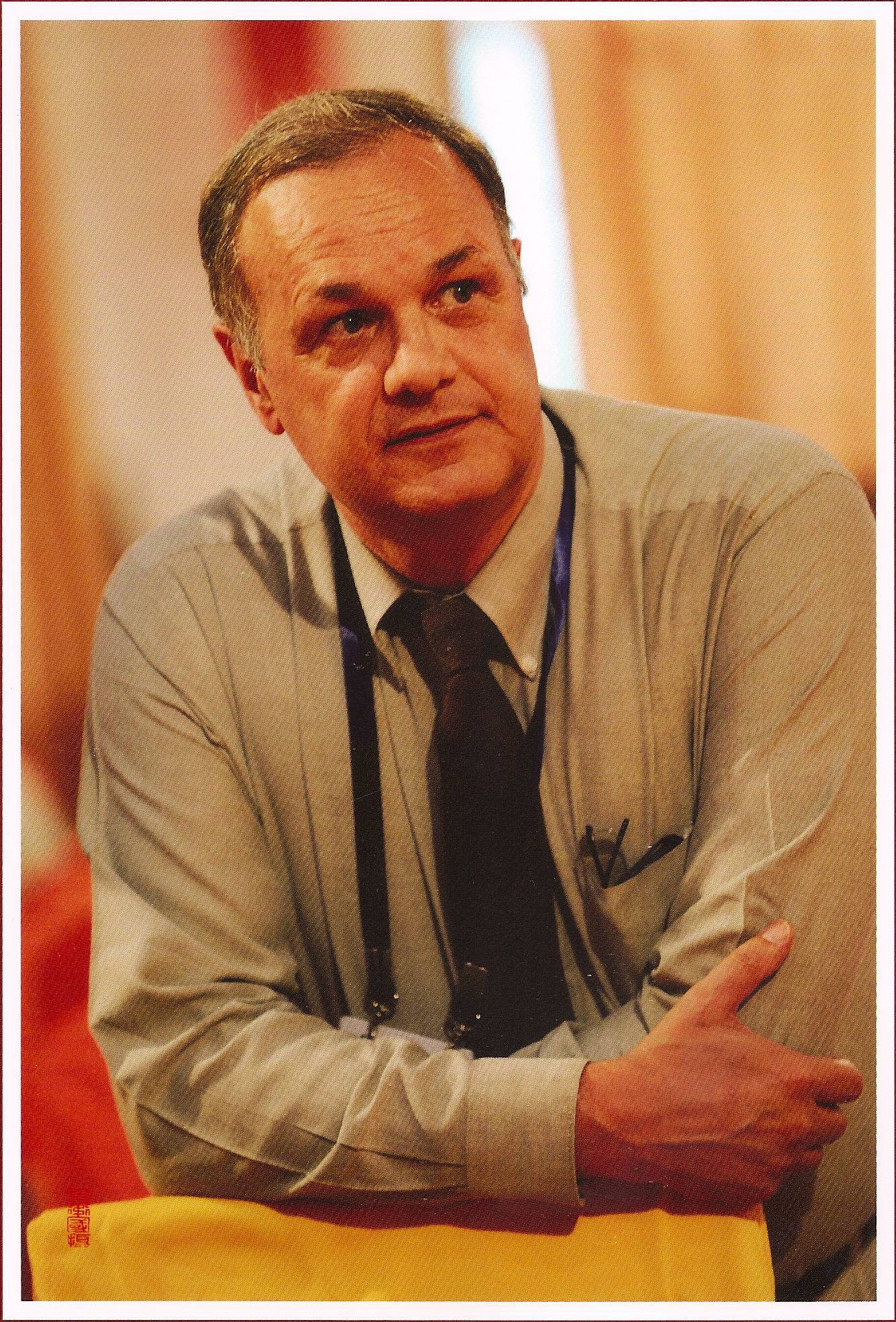 Georges Leclere during a judging