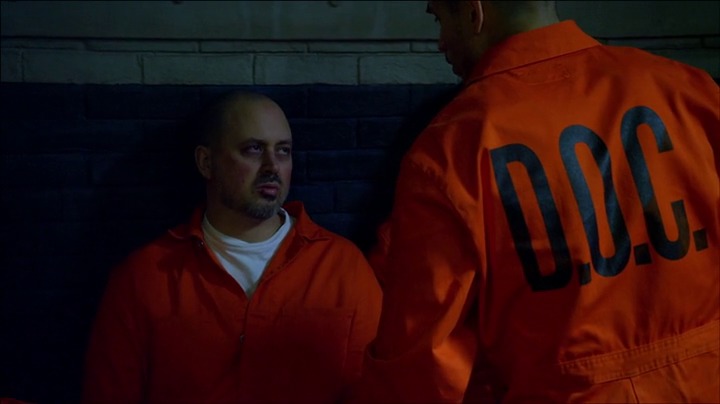 Matthew Deslippe as Julius Styles in The Strain with Miguel Gomez(2014)