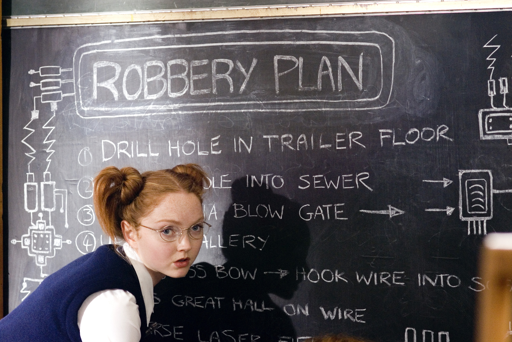 Still of Lily Cole in St. Trinian's (2007)