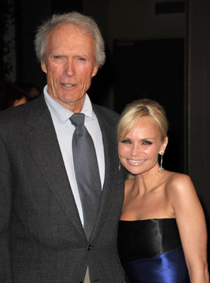 Clint Eastwood and Kristin Chenoweth