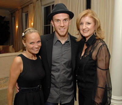 Kristin Chenoweth, Arianna Huffington and Charlie McDowell