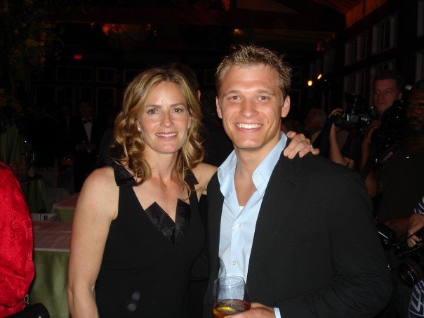 With Elisabeth Shue at the 