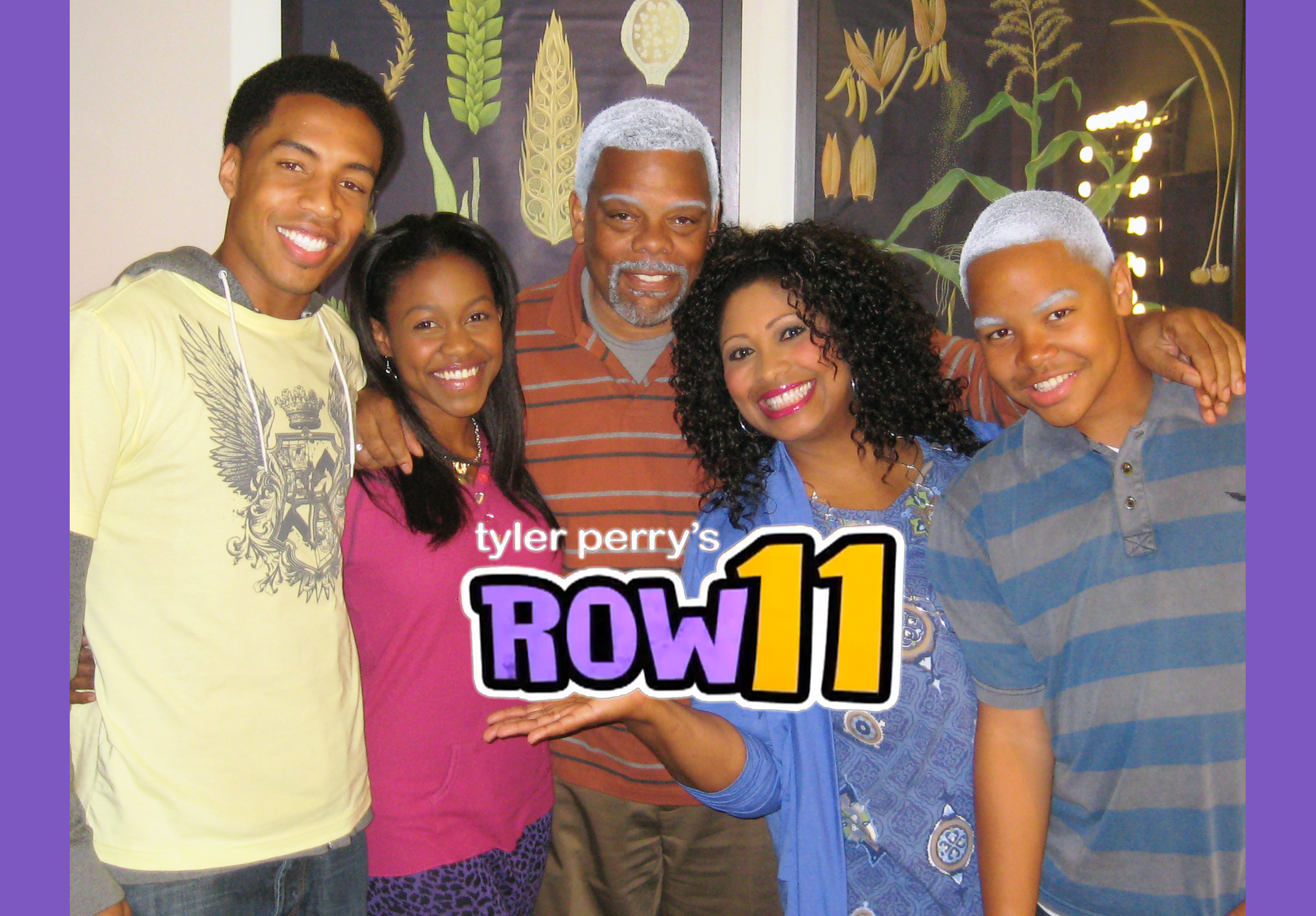 Cast of Tyler Perry's Row 11 ...on the Conan Show