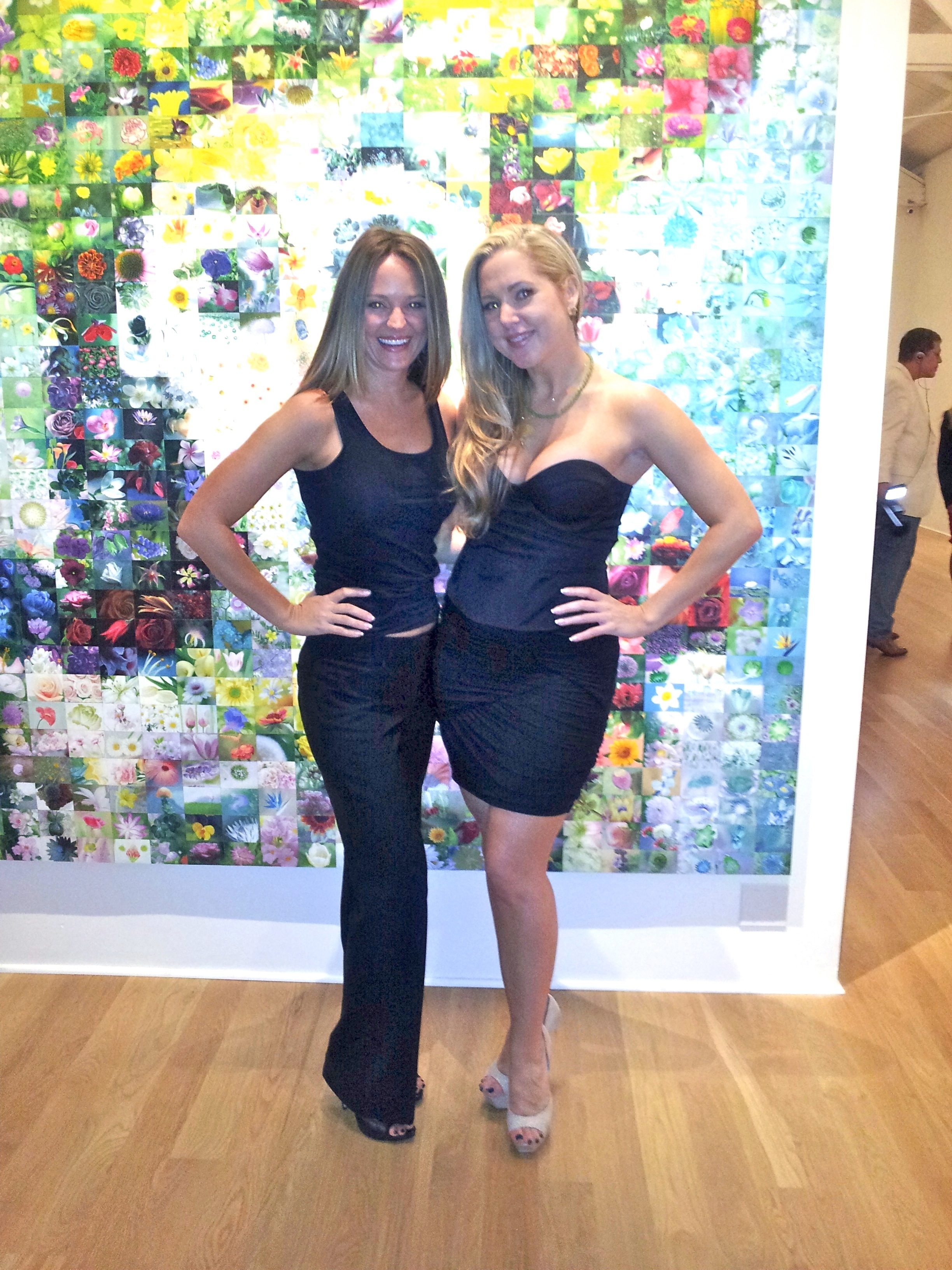 Tammy Barr and Sharon Case at the event of Nancy Corzine Gallery VIP Reception for the Los Angeles Art Show
